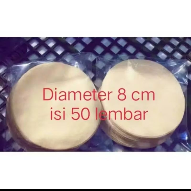 

Kulit dimsum isi 50 lembar 8cm