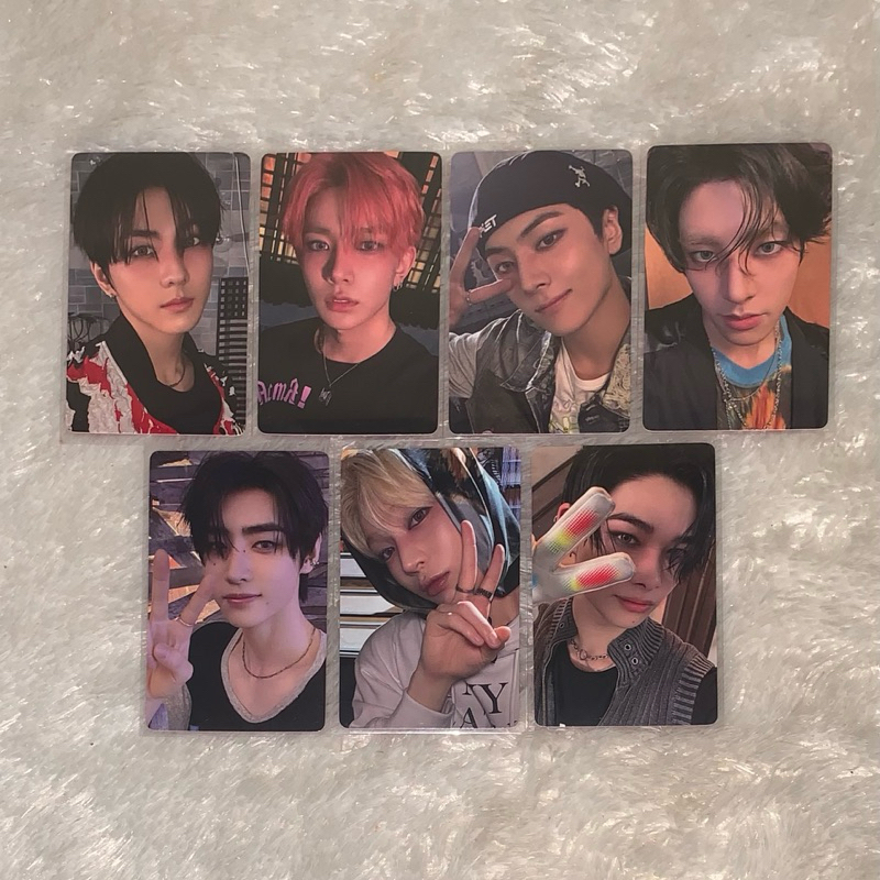 Enhypen photocard official heeseung jay jake sunghoon jungwon sunoo ni-ki niki daydream lucky draw r
