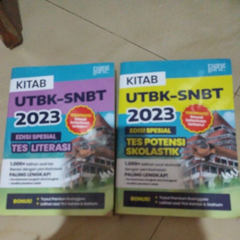 buku utbk ruang guru preloved 2 pcs