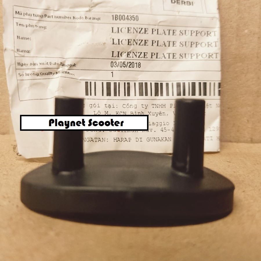Pengunci Dudukan Plat Nomor Vespa LX S Iget