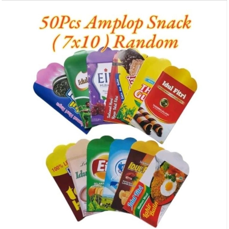 

Angpao Lebaran Motif Snack