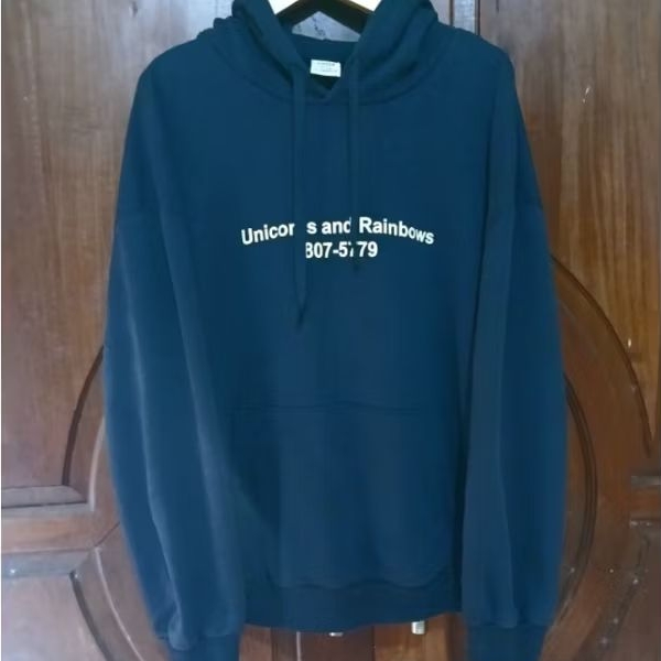 Vetements unicorn hoodie