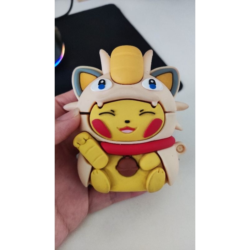 SILICONE CASE BUDS 3 PRO REDMI - POKEMON PIKACHU X MEOWTH