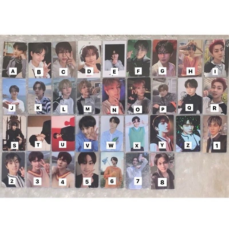 JUNGWON Enhypen photocard official heeseung jay jake sunghoon jungwon sunoo ni-ki niki daydream luck