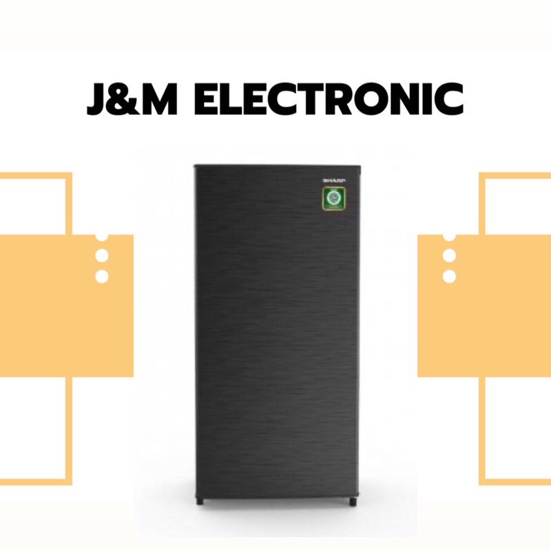 SHARP kulkas 1 pintu sharp 182(166 liter) SJ-N182N-HS sharp 1 pintu 182