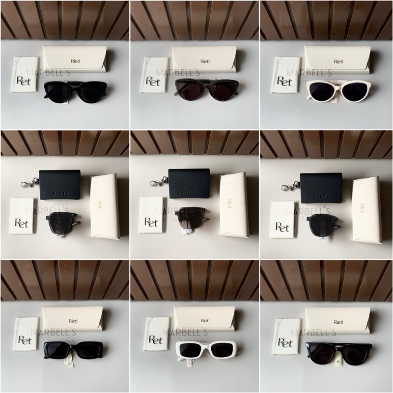 READY STOCK | Rieti Sunglasses Original Korea | Kacamata Rieti | Ali Kylie Tesoro Anima Luka Ferro F