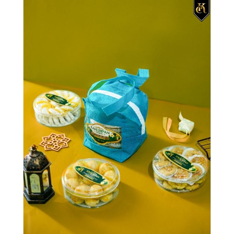 

Kahuripan Cookies Paket Tas Isi 3