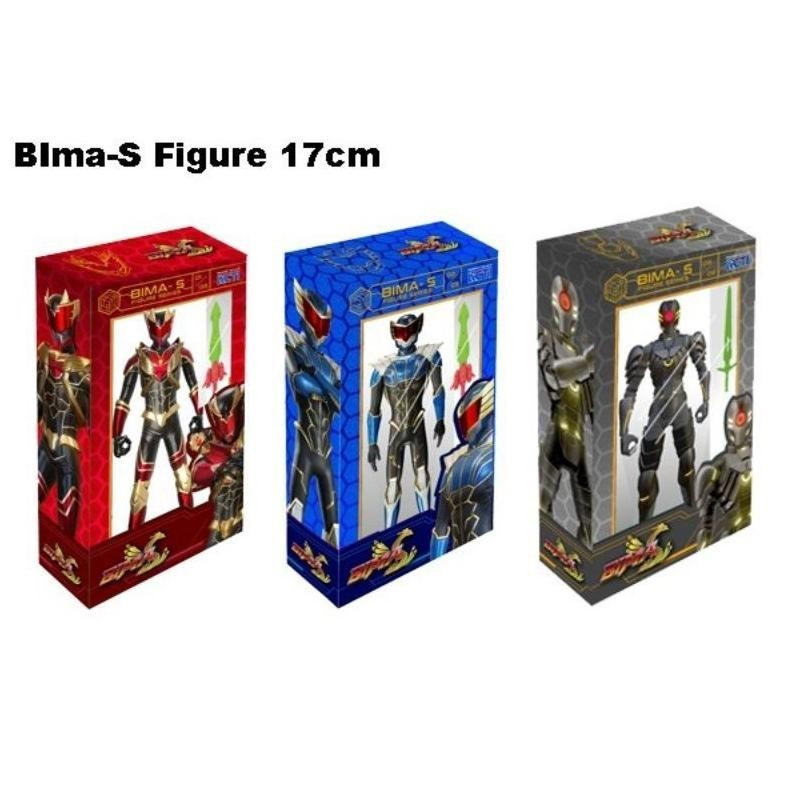 Mainan Bima S Action Figure Series 17Cm - Bima,Eagle,Masked Warrior