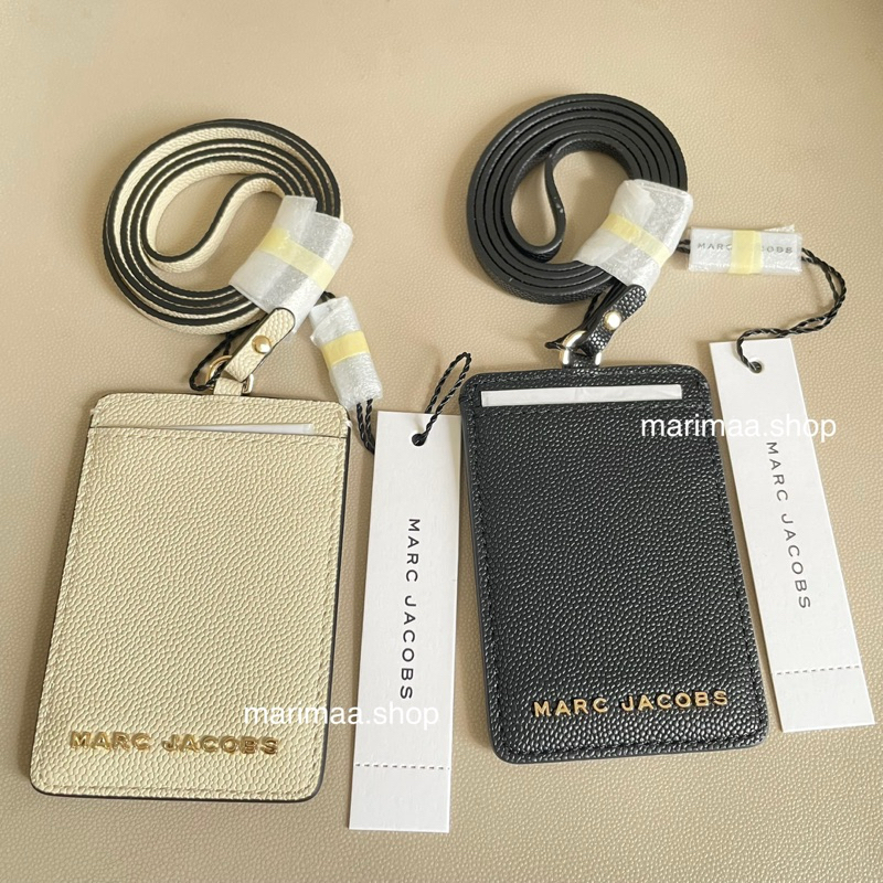 

Lanyard id card marc jacobs mj original black marshmallow name tag hitam kartu nama authentics