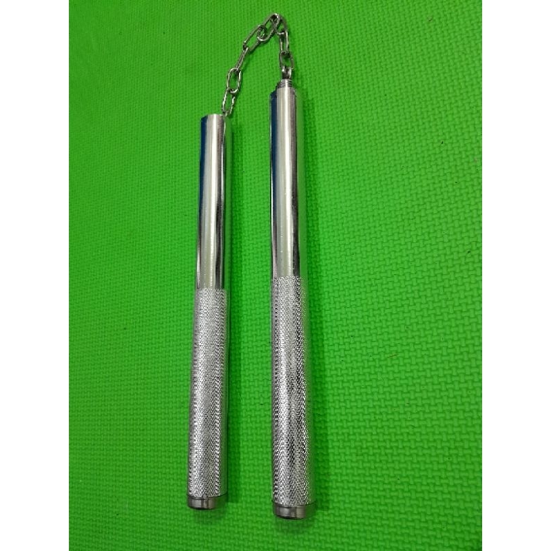 Double stick stainless ,Nunchaku,Ruyung besi