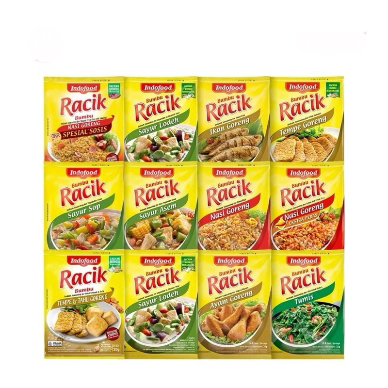 

Racik Bumbu Ayam Goreng / Ikan Goreng / Sayur Lodeh 25 gr x 10 Sachet