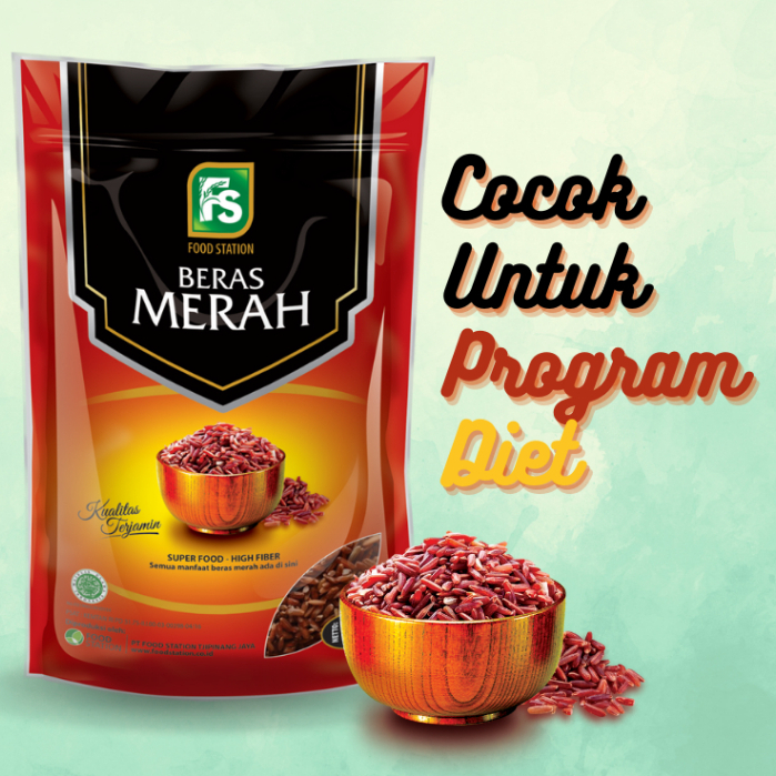 

Beras Merah Premium /Red Rice 1 kg