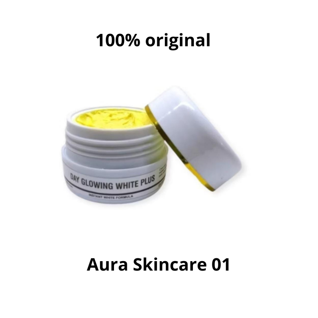 CREAM SIANG GLOWING WHITE PLUS DAN CREAM SIANG GLOWING