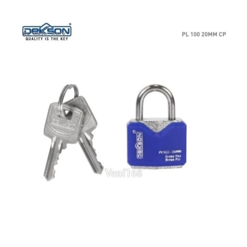 Gembok / Padlock Dekkson PL100 CP *