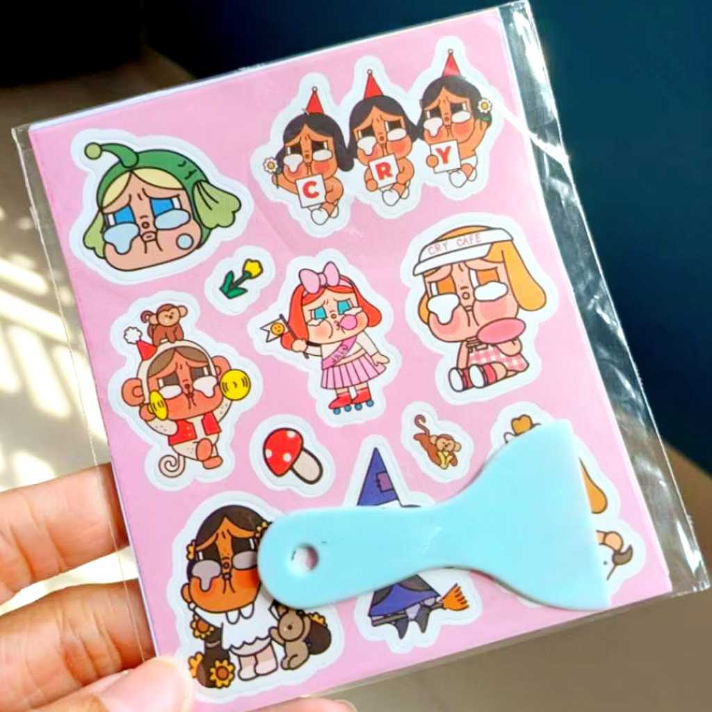 

V2_Sticker Papan Baby Cry/Sticker +Spatula Baby Cry