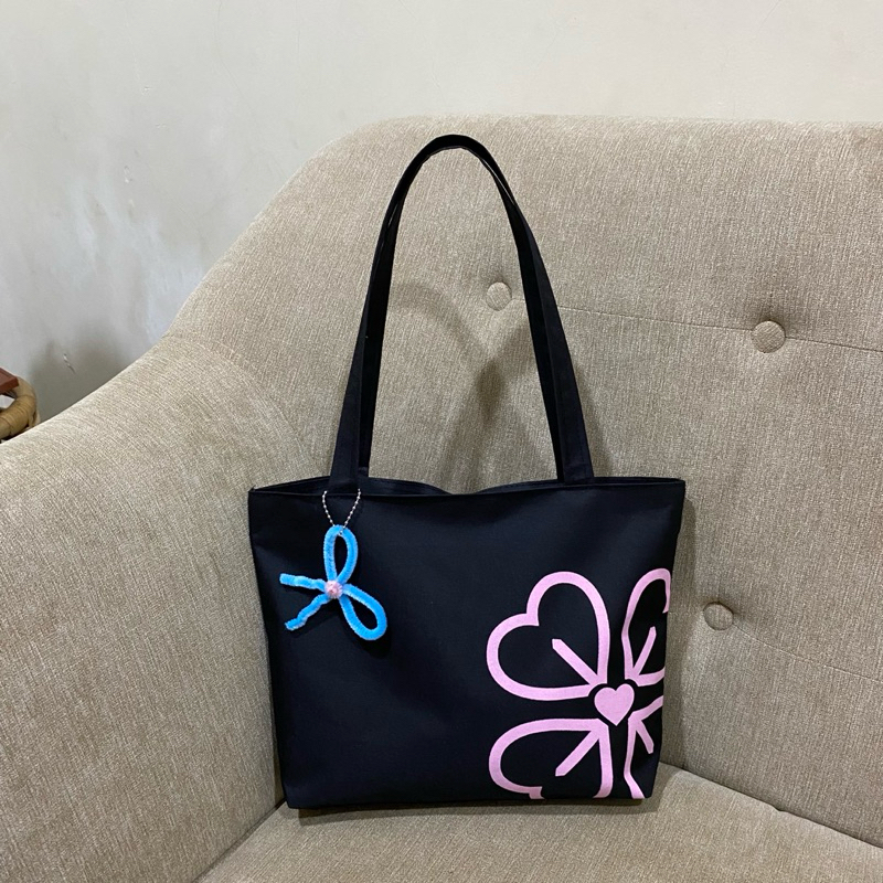 Garansi Tas Kecil Tote Bag Mini Tas Kuliah Mini Tote Bag Tas Jinjing Tote Bag Wanita Tas Jinjing