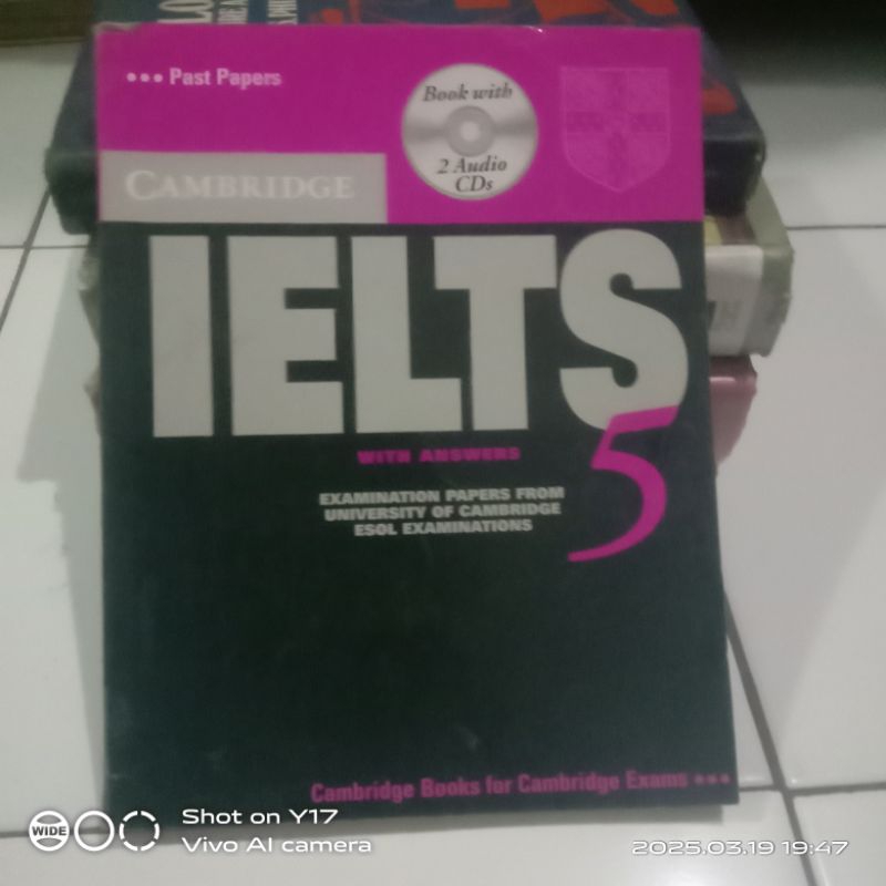 BUKU CAMBRIDGE IELTS WITH ANSWER 5 ORIGINAL