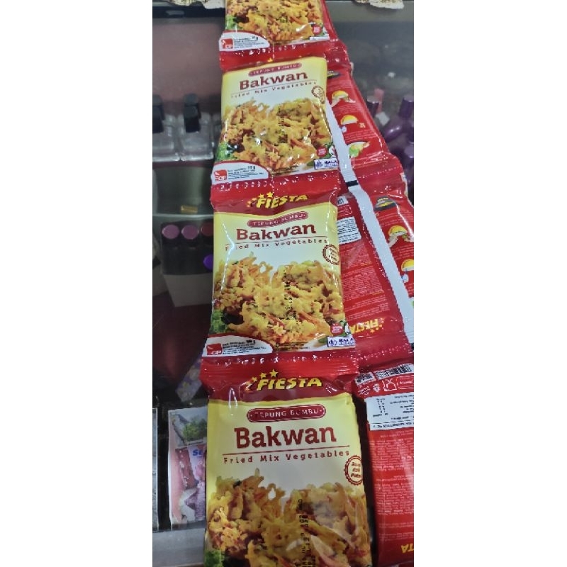 

Fiesta Tepung Bumbu BAKWAN 1 Renteng Isi 10 Sachet