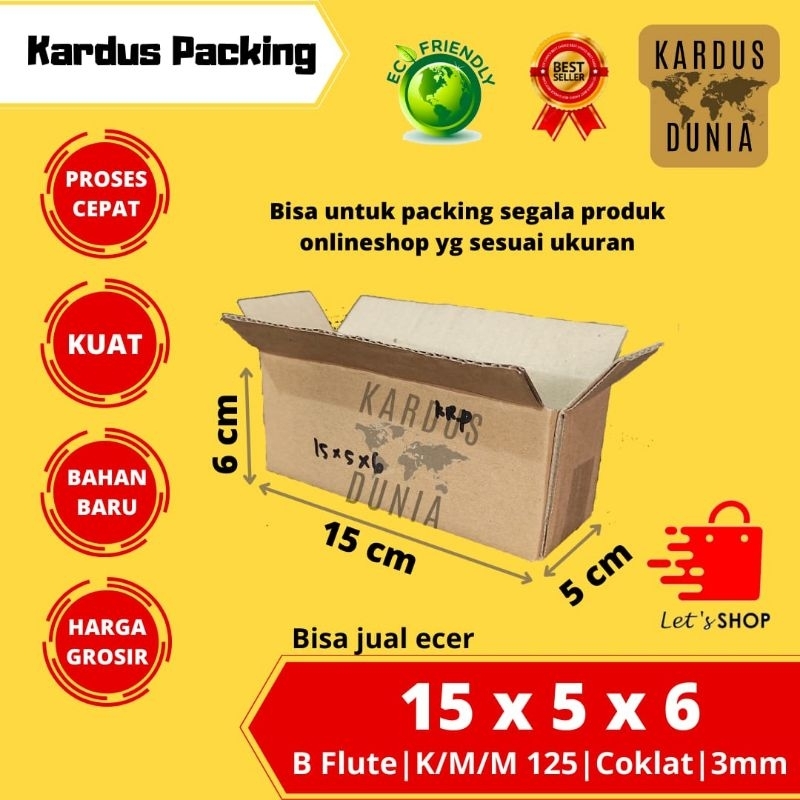 

kardus packing box UK 15x5x6cm