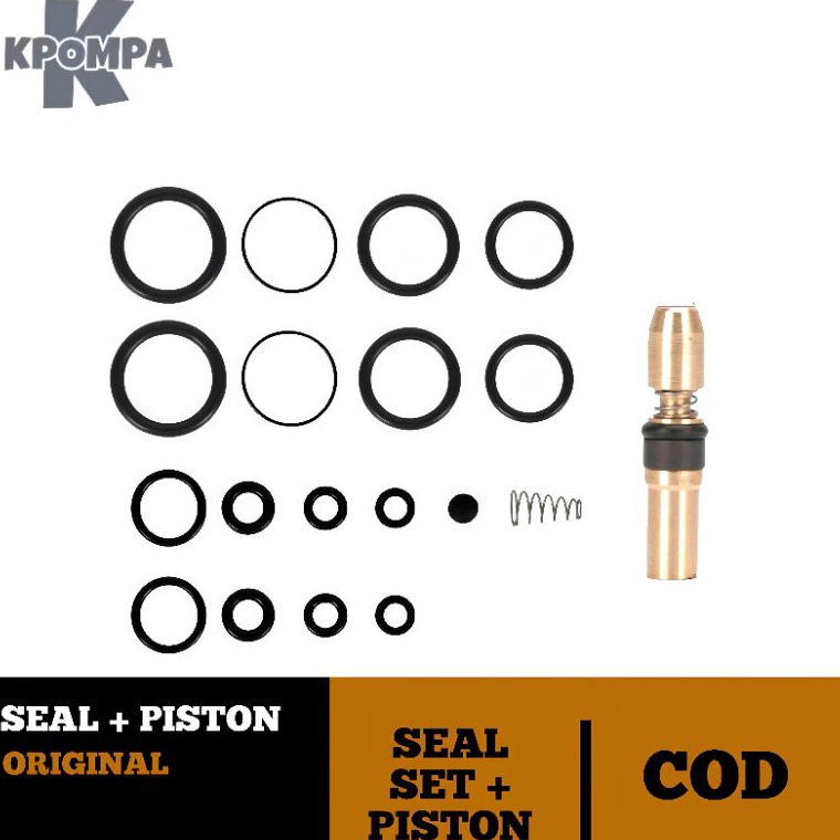 Gratis Seal set  piston pompa pcp Sparepart pompa pcp Piston pompa pcp Seal set pompa pcp