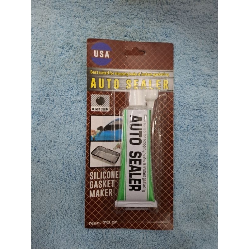 

LEM SILIKON / SILICONE TUBE HITAM AUTO SEALER USA 70 gr