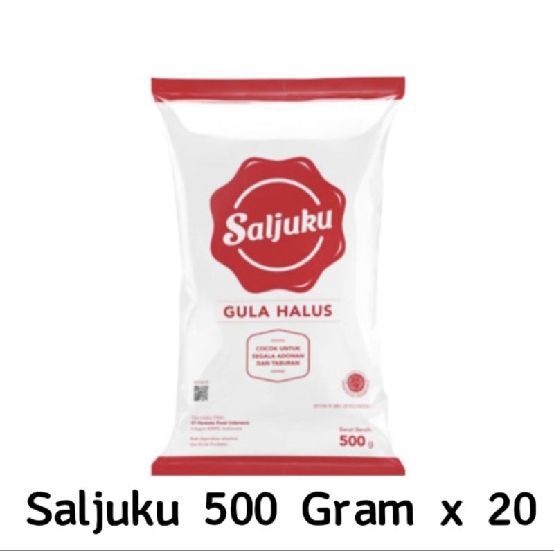 

Gula Halus SALJUKU 500 Gram x 20