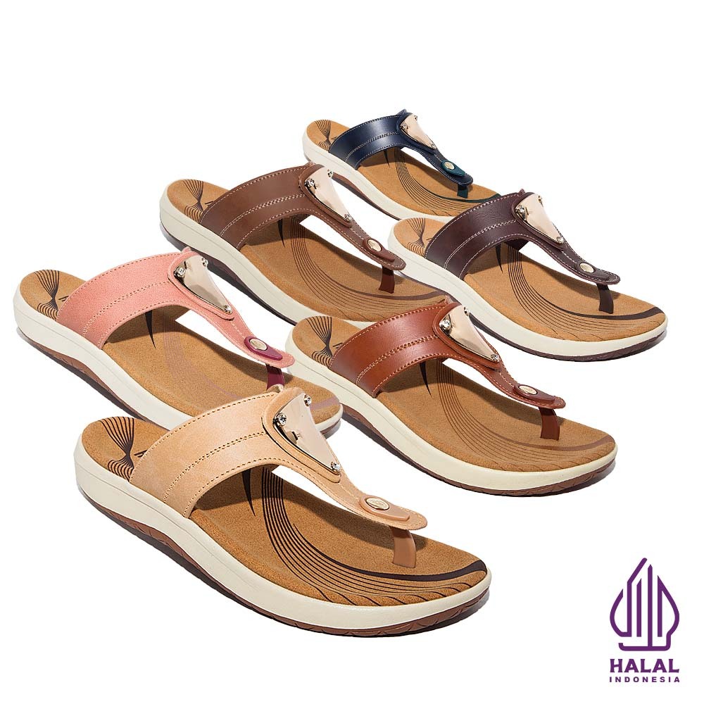 Homyped Miya N43 Sandal flat Wanita