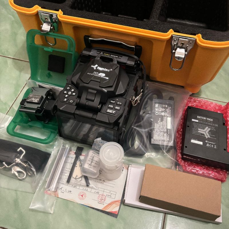 Fusion splicer tumtec 16s core alignment / splicer tumtec 16s baru
