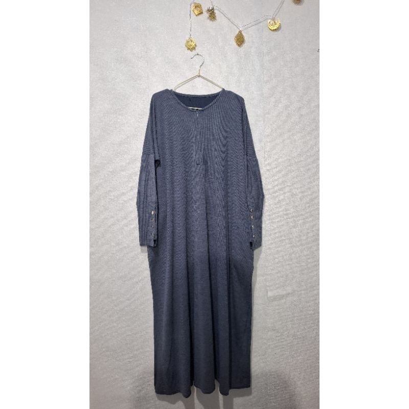 PRELOVE SELIN ABAYA .. BAHAN  KNIT YORA SIZE S BY YOORA SARAH