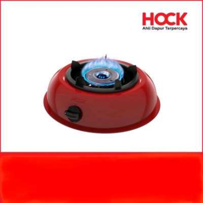 HOCK kompor Gas 1 tungku mutiara Duluxe 100MD / kompor gas 1 tungku