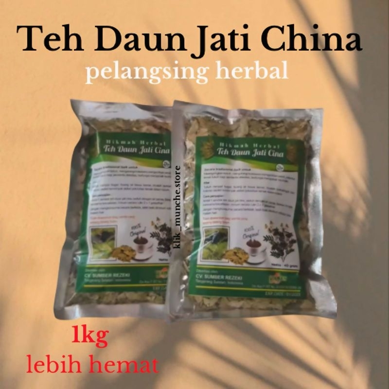 teh hijau diet pelangsing daun jati china obat diet