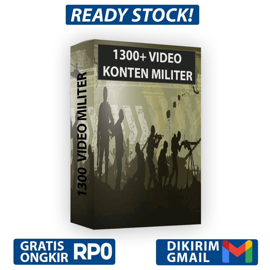 1300+ VIDEO KONTEN MILITER VIRAL FYP SIAP UPLOAD MEDSOS AUTO FYP