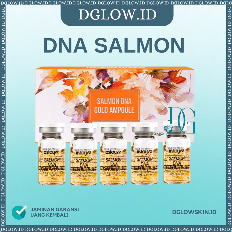 (READY STOCK) Serum Stayve Dna Salmon Gold Ampoule Serum Booster Serum BB Glow