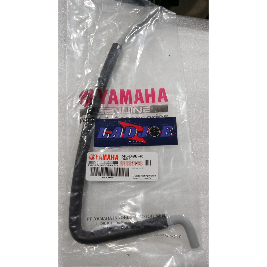 Selang Hawa Mesin Mio Sporty/Smile/Mio Karbu/ 5TL-E4987-00/YAMAHA