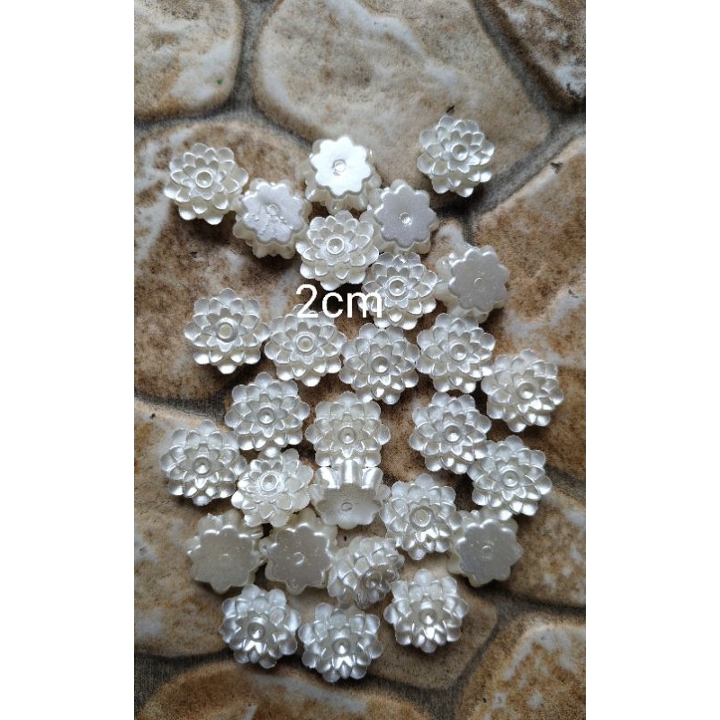 mute manik bunga mutiara ecer 50gram (sa)