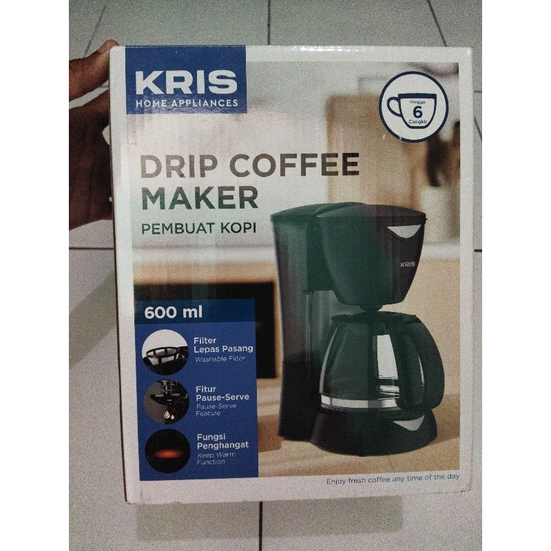 Drip Coffee Maker KRIS Kondisi Baru