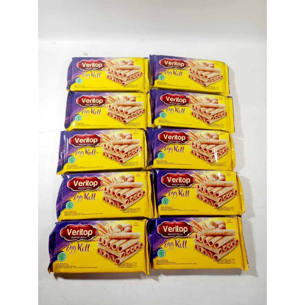 

VERITOP EGG ROLL 30 GRAM 1 DUS ISI 60 PCS COCOK UNTUK HAMPERS LEBARAN