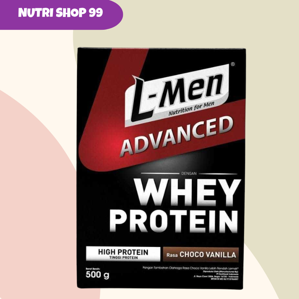

L MEN ADVANCED CHOCO VANILA 500GR WHEY PROTEIN