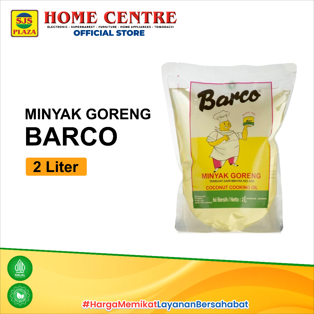 

Minyak Goreng Kelapa Barco Refil 2 L