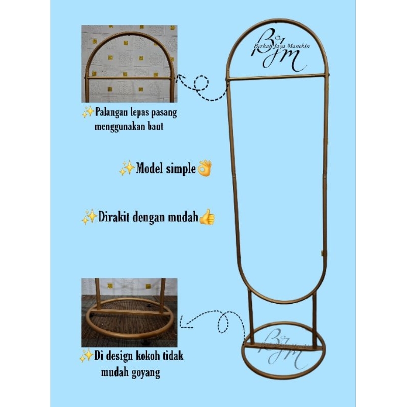 gawang busur / gawang murah / gawang estetik terlaris / obral gawang murah / gawang terlaris / gawan