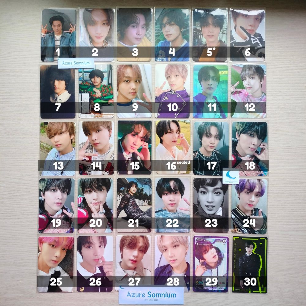 

[BONUS POLAROID] Photocard Official Haechan NCT Dream NCT 127 / All About Haechan / Official / Original