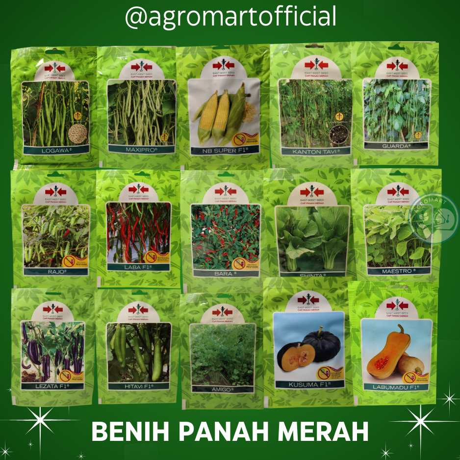 Benih   Cap  Panah  Merah