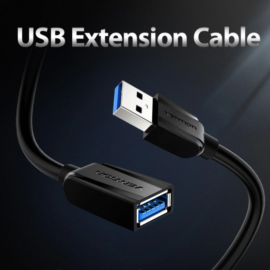 Vention Kabel Cable Perpanjangan Sambungan Extender Extension USB  to USB Male to Female Printer Sca