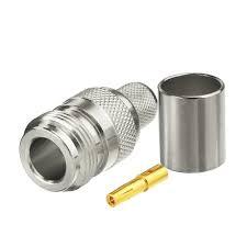 KONEKTOR N FEMALE CRIMP RG8 LMR400 BELDEN9913 CNT-400 GOOD QUALITY