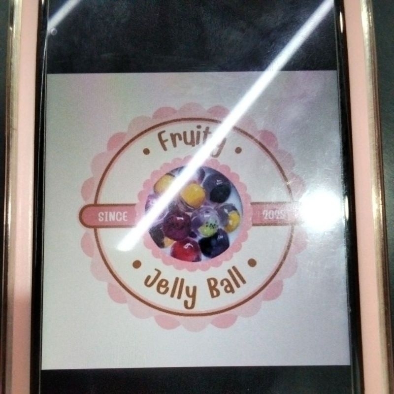 

fruit jelly ball