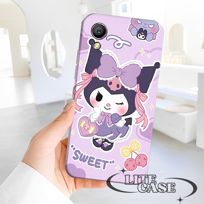 [GCR283]Softcase OPPO A37/OPPO A37F/NEO9  Motif Kuromi aesthetic- Case Fashion - pro kamera kesing m