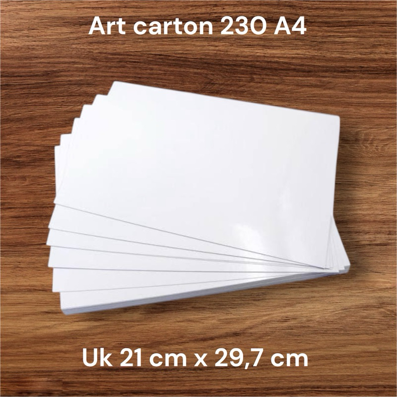 

kertas art carton/ art carton/ art carton a4/ art paper/ Bisa COD