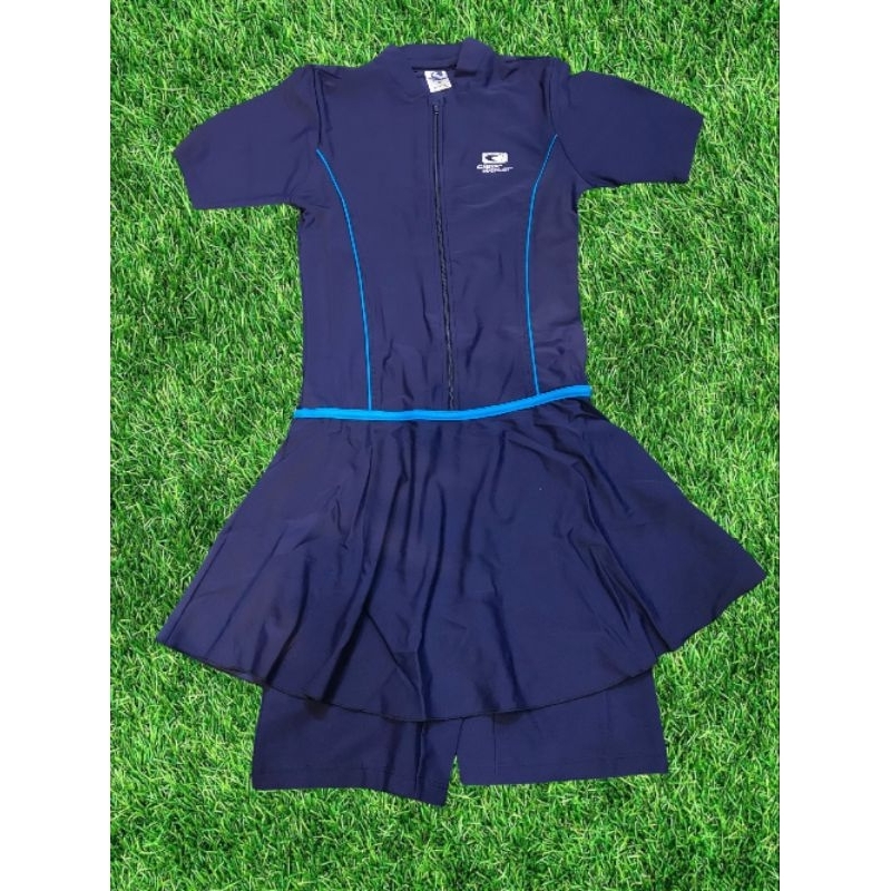 Clear Water Baju Renang Pendek + Rok 45cm