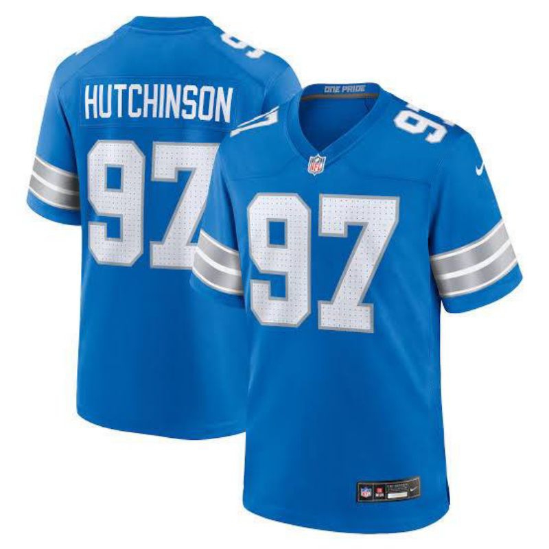 JERSEY NFL BIG SIZE DETROIT LIONS AIDAN HUTCHINSON