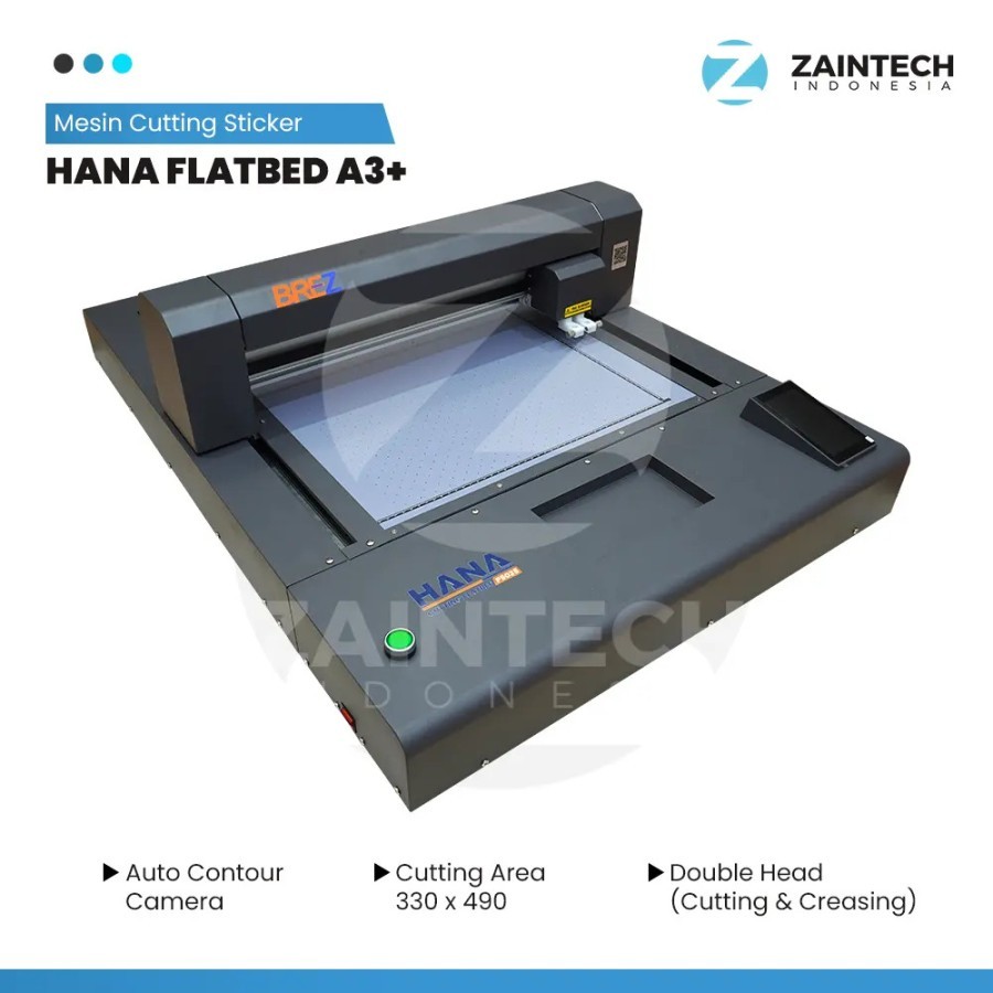 Mesin Cutting Sticker HANA Flatbed A3+ | Cutting Sticker Flatbed